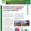 Establecimiento de praderas con aplicación de compost en la región del Maule