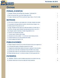 Boletín N°5  Ovinos - Noviembre de 2010