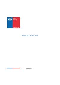 Boletín carne bovina: tendencias de producción, precios y comercio exterior