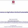 Avances en Agricultura Vertical Sustentable