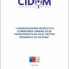 Consideraciones respecto a condiciones generales de producción ovina en el sector periférico de Victoria