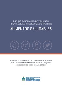 Estudio Panorámico de VTeIC en Alimentos Saludables: Reducción de sodio