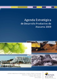 Agenda estratégica de desarrollo productivo Atacama 2009