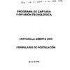 Evaluación fenológica del nogal en la zona central de Chile : temporada 2004-2005